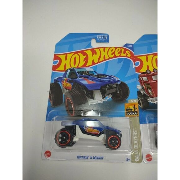 2021 Hot Wheels Baja Blazers Lot of 5 Off Road Vehicles Jeeps Hummers and more! - Picture 2 of 6